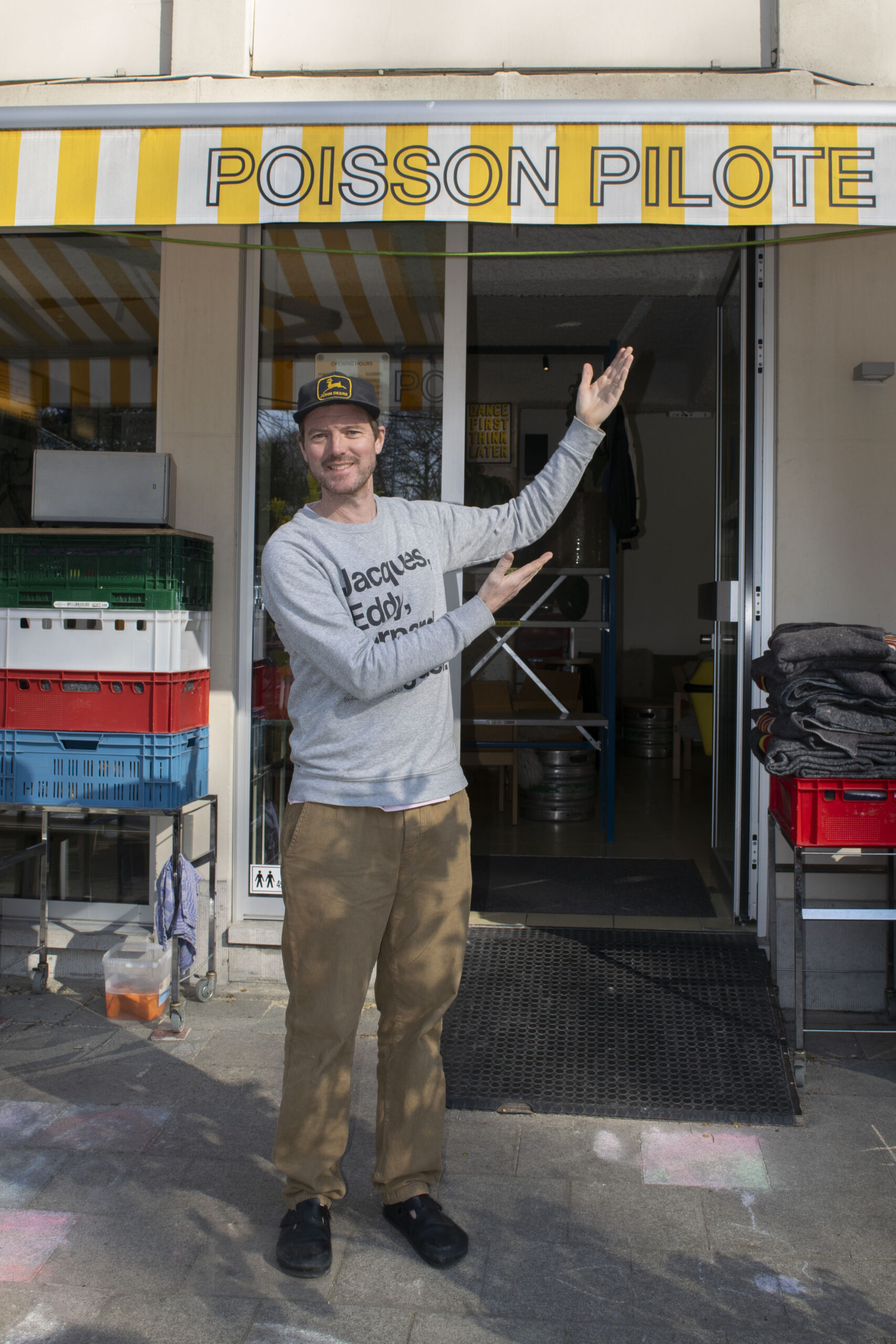 Filip Roose, uitbater van Poisson Pilote