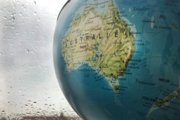 Wereldbol op King Island