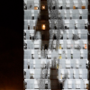Lichtspektakel op Parktoren in Antwerpen-Noord