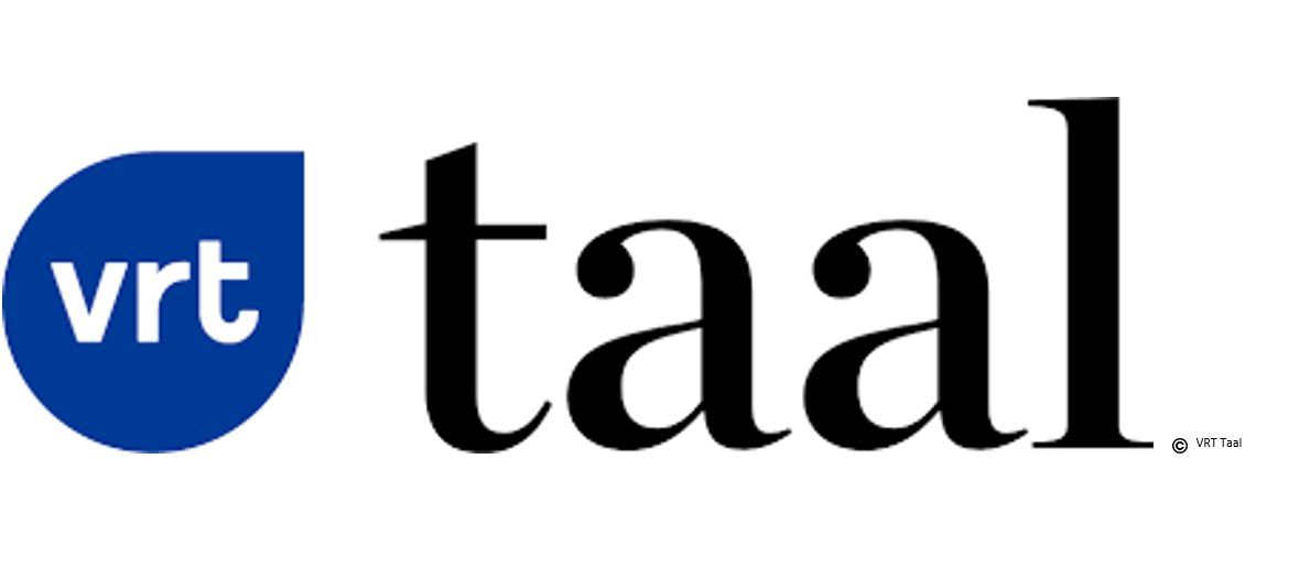 Logo VRT Taal copyright