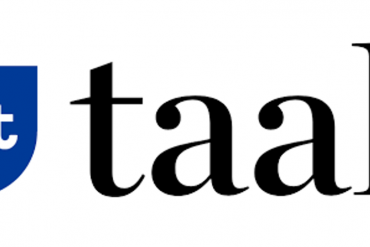 Logo VRT Taal copyright