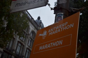 Antwerp Marathon bord