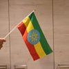 foto van een Ethiopische vlag