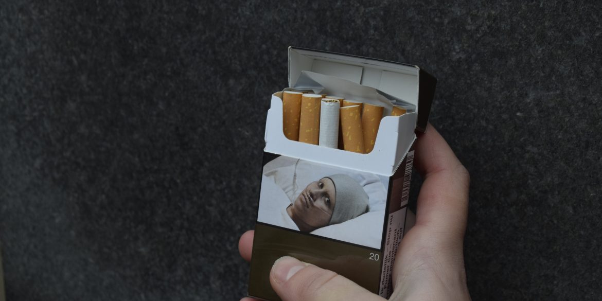 Open pakje sigaretten
