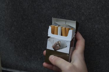 Open pakje sigaretten