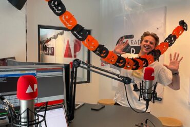 Jaan in de studio