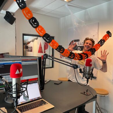 Jaan in de studio