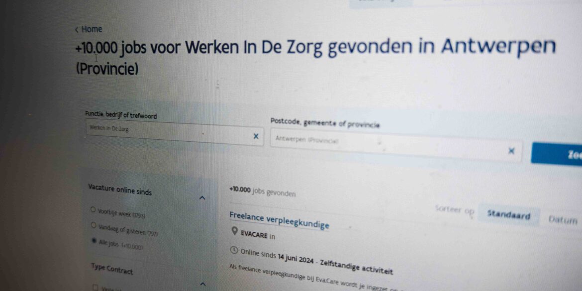 Vacatures zorg