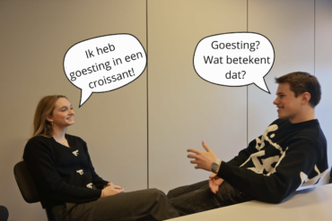 een gesprek tussen een Belg en een Nederlander over het woord goesting