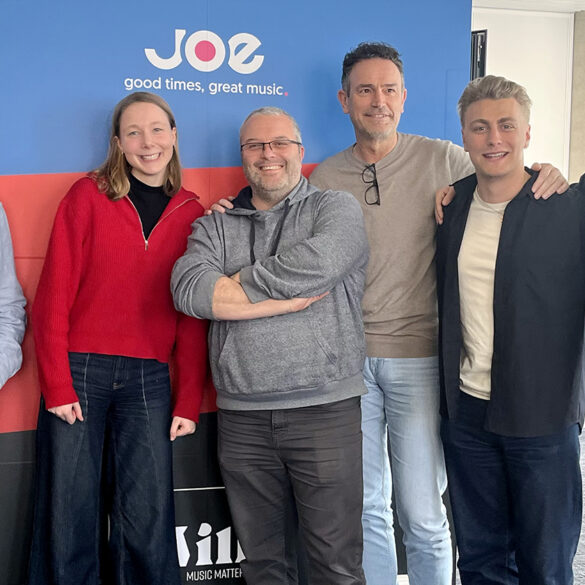 Vijf collega's in radioredactie