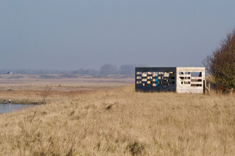 Afbeelding van een kijkhut in Het Zwin Natuur Park - foto van Victor Lemmens