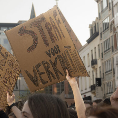 protestborden van karton