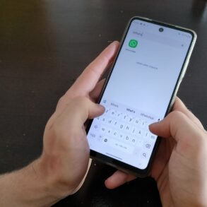WhatsApp op smartphone