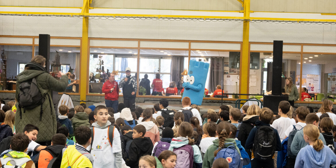 kinderen op Urban Youth Games