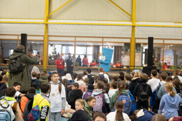 kinderen op Urban Youth Games