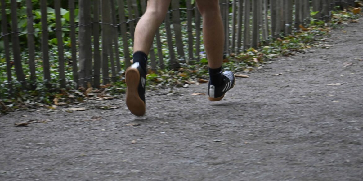 Benen van een loper