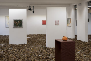 De toonzaal van de expo van Sint Lucas