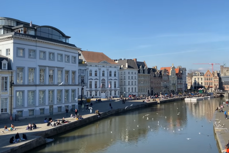 Gent kanaal view