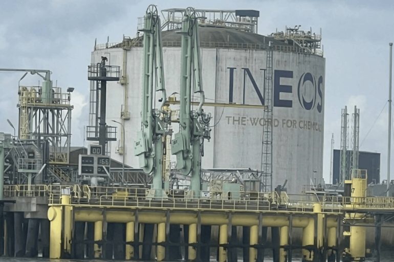 De ethaankraker van Ineos