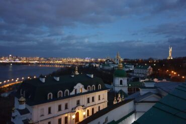 Kiev in de nacht