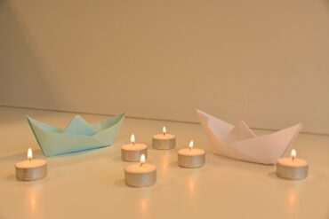 bootjes en kaarsen