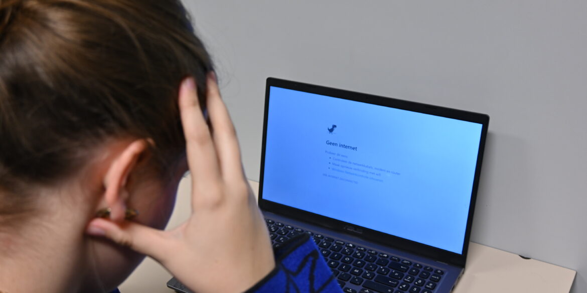 slechte internetverbinding