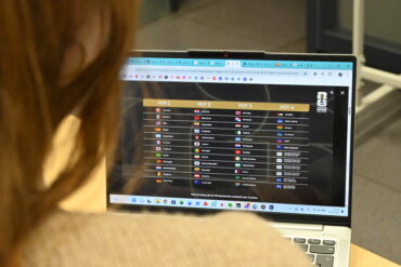 Foto van de potten voor de WK-loting