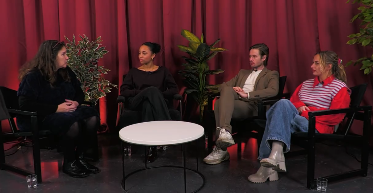 gasten in de videostudio