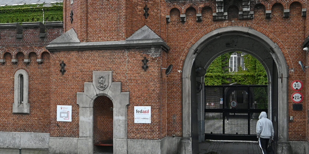 Foto van het Klein kasteeltje van Fedasil in Brussel