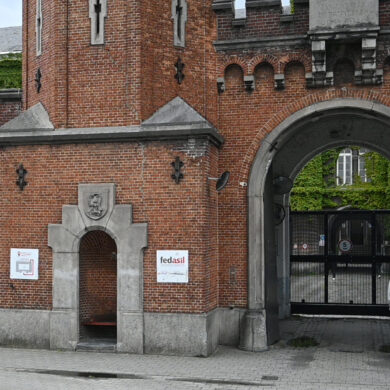 Foto van het Klein kasteeltje van Fedasil in Brussel