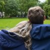 Koppel in het park