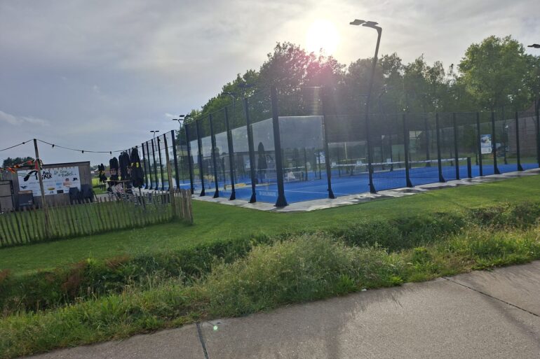 Padelvelden bij De Valk in Rijkevorsel